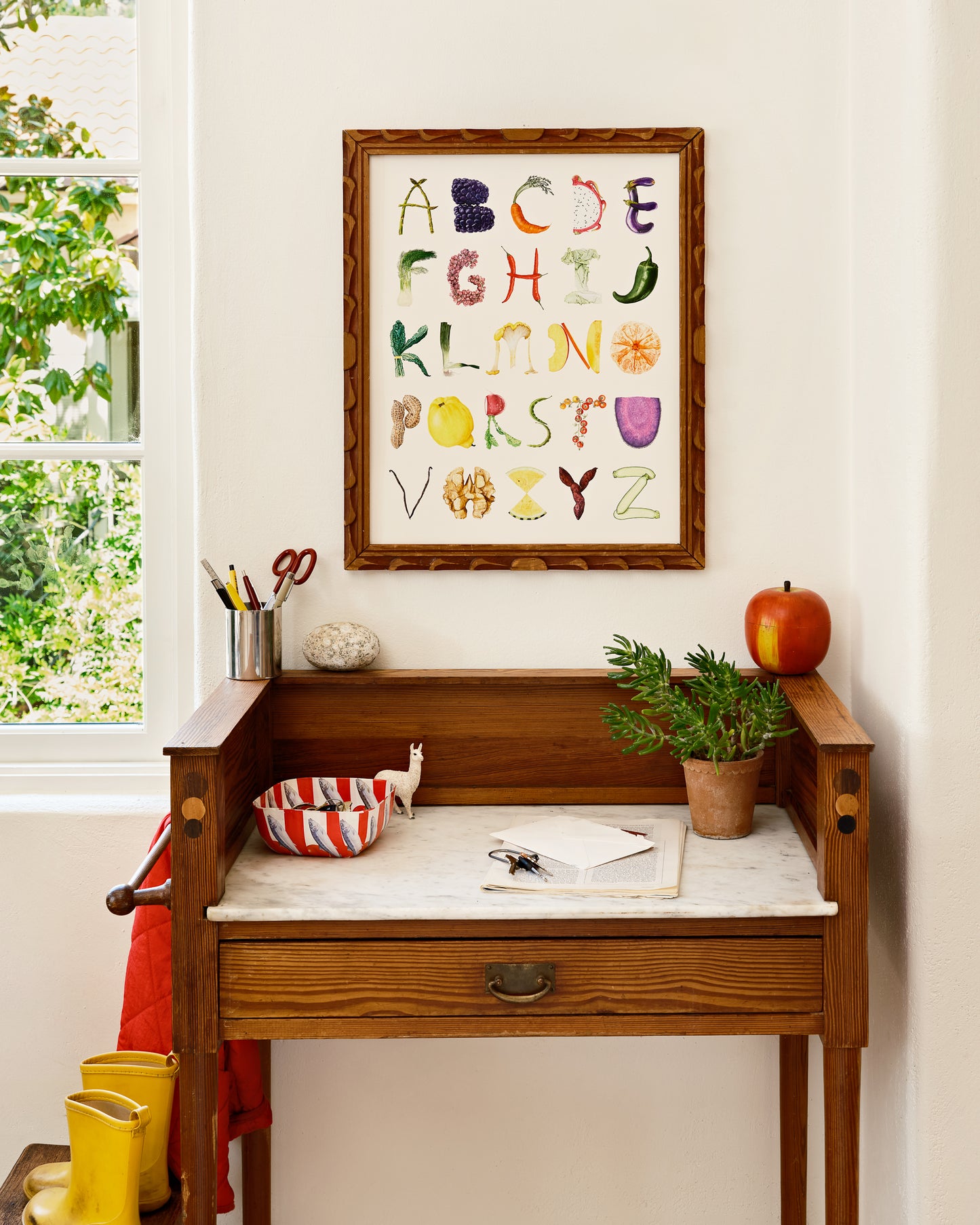 Farmer's Market Alphabet (unframed)