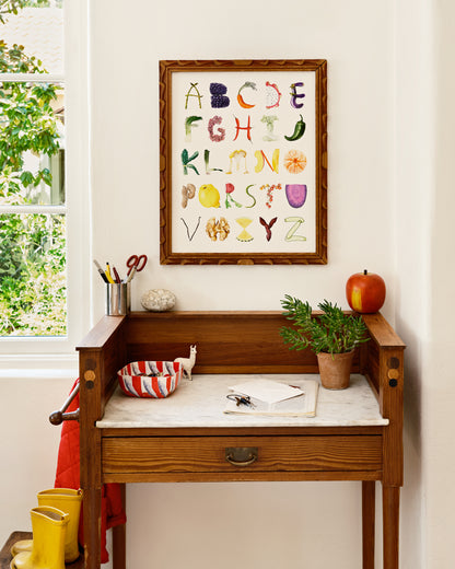 Farmer's Market Alphabet (unframed)
