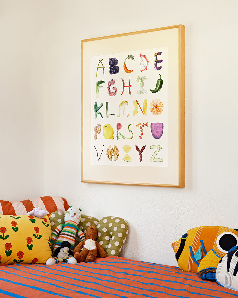 Farmer's Market Alphabet (unframed)