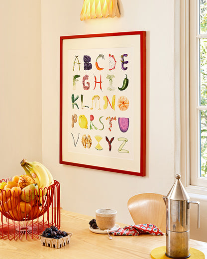 Farmer's Market Alphabet (unframed)