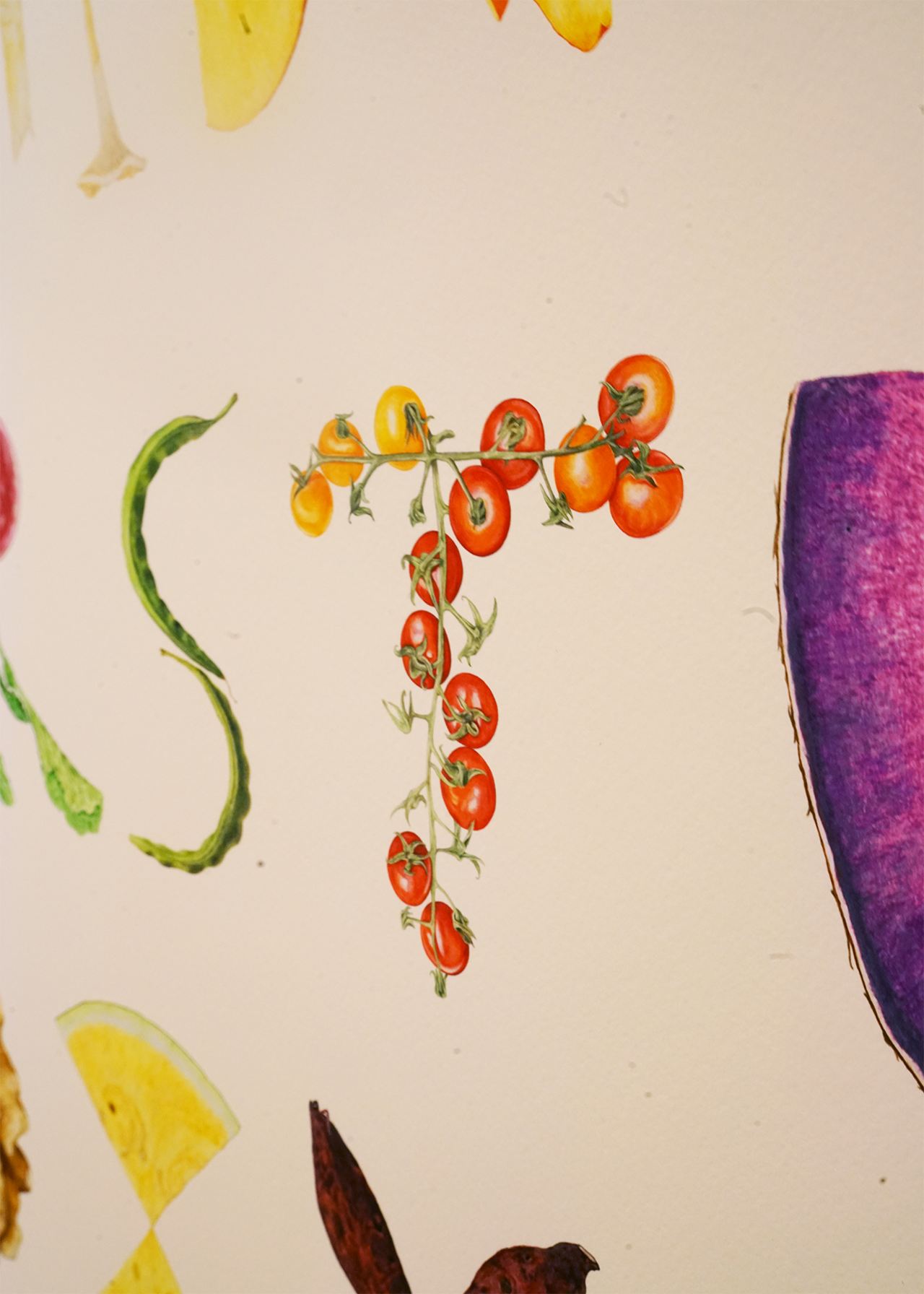 Farmer's Market Alphabet (unframed)